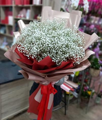 Букет цветов из: Гипсофила в Зимней Ставке