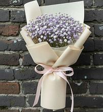 Букет цветов из:  Гипсофила в Зимней Ставке