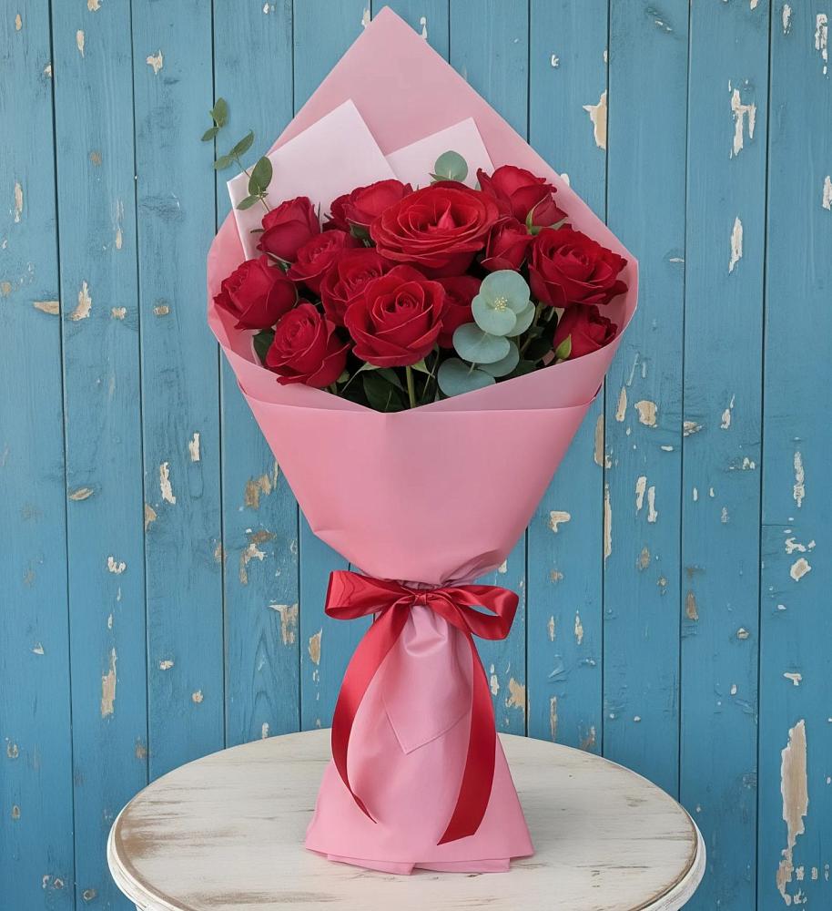 Букет цветов из: Розы в Зимней Ставке