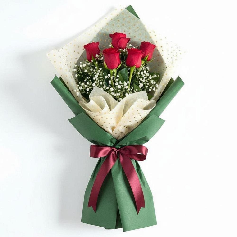 Букет цветов из: Розы в Зимней Ставке