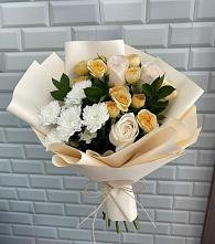 Букет цветов из:  Розы и Хризантемы в Зимней Ставке