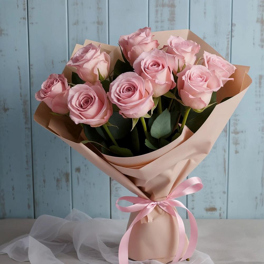 Букет цветов из: Розы в Зимней Ставке