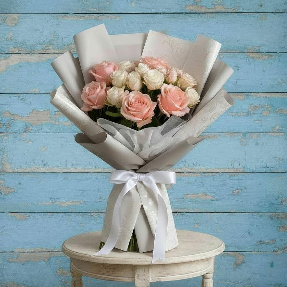 Букет цветов из: Розы в Зимней Ставке