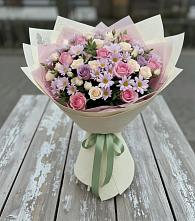 Букет цветов из:  Розы и Хризантемы в Зимней Ставке