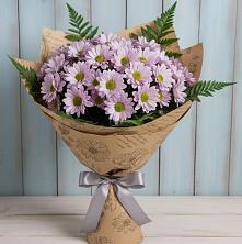 Букет цветов из:  Хризантемы в Зимней Ставке