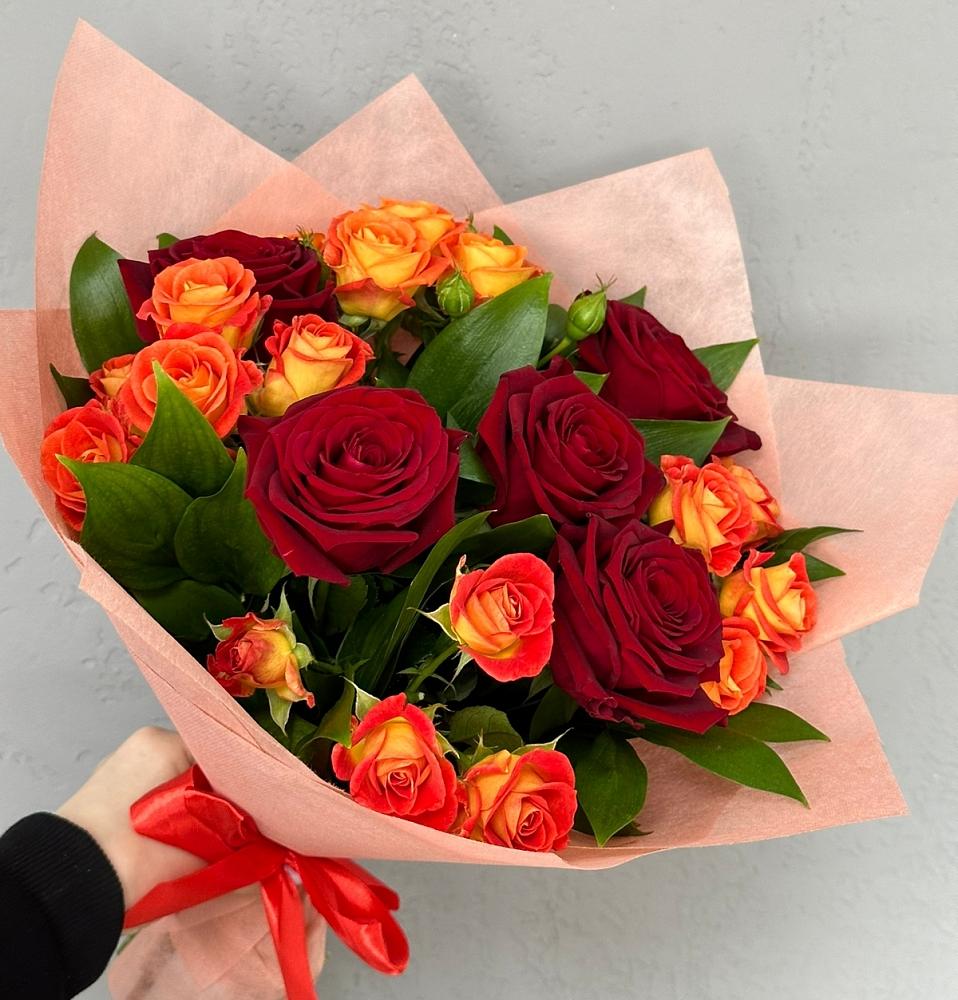 Букет Любовь и восторг в Зимней Ставке