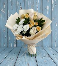 Букет цветов из:  Розы и Хризантемы в Зимней Ставке
