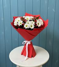 Букет цветов из:  Хризантемы в Зимней Ставке