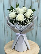 Букет цветов из:  Розы в Зимней Ставке