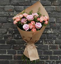 Букет цветов из:  Розы #REPLACE_PRED# Зимней Ставке