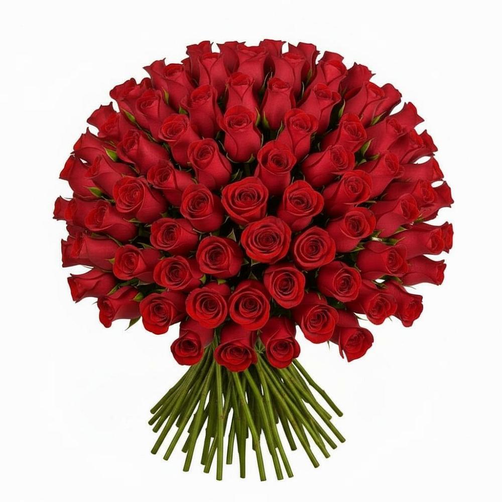 Букет Красные розы Чери Лав в Зимней Ставке