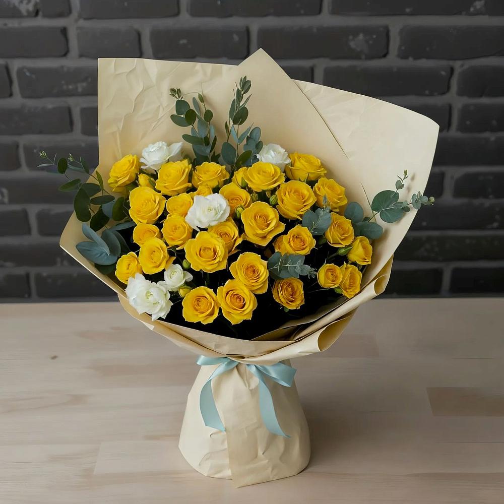 Букет цветов из: Розы в Зимней Ставке