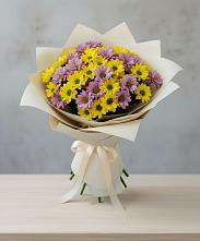 Букет цветов из:  Хризантемы в Зимней Ставке