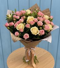 Букет цветов из:  Розы в Зимней Ставке
