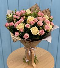 Букет цветов из:  Розы в Зимней Ставке