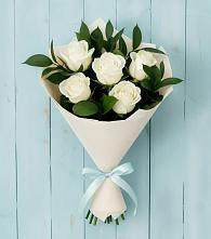 Букет цветов из:  Розы в Зимней Ставке