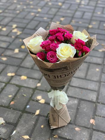 Букет цветов из: Розы в Зимней Ставке