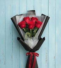 Букет цветов из:  Розы в Зимней Ставке