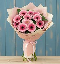 Букет цветов из:  Герберы в Зимней Ставке