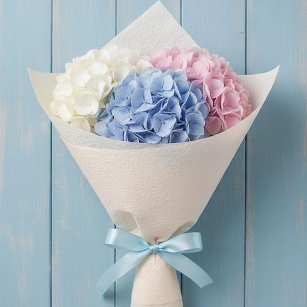 Букет цветов из: Гортензия в Зимней Ставке