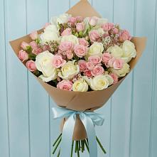 Букет цветов из:  Розы в Зимней Ставке